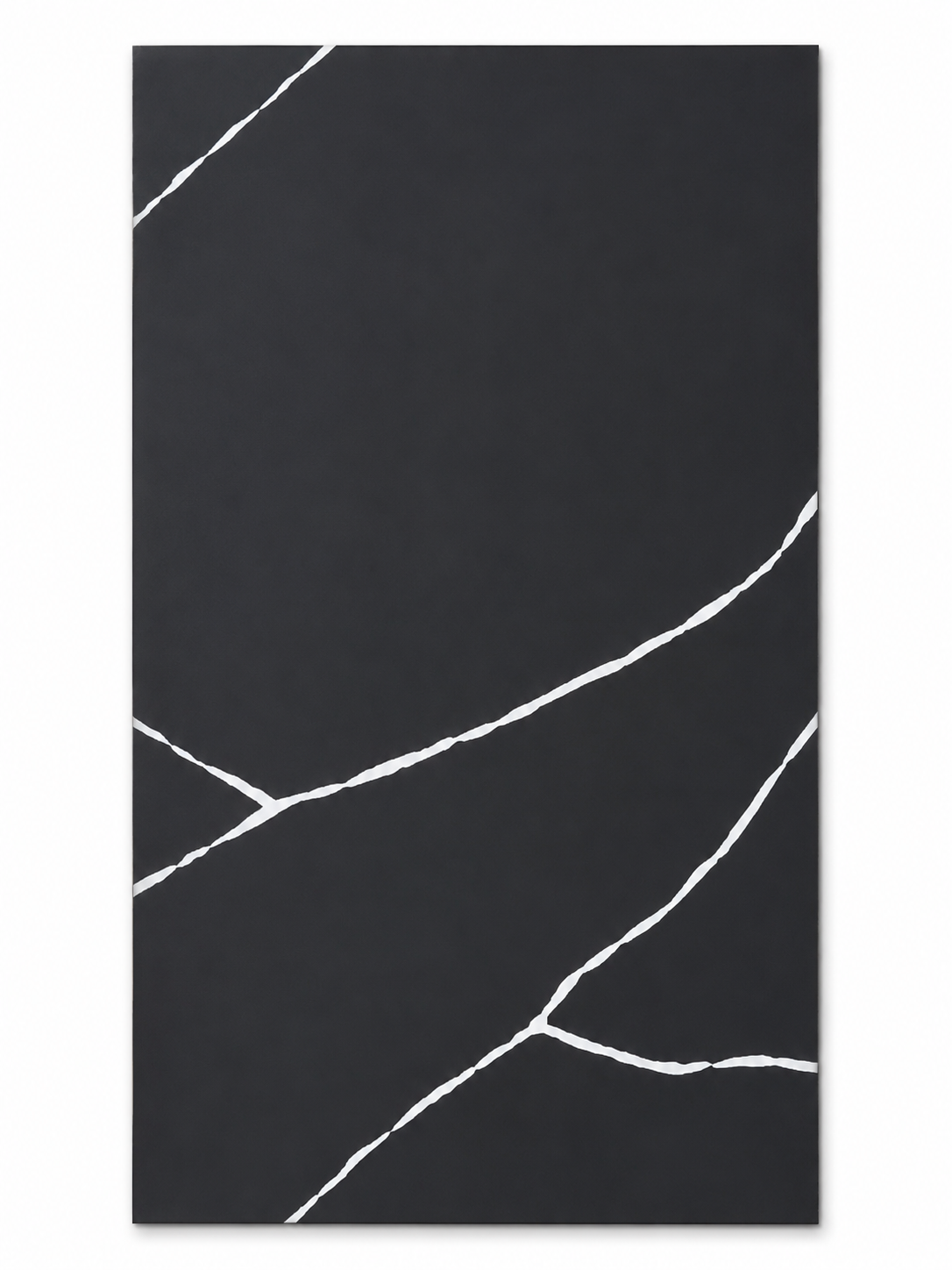 Calacatta Black quartz countertop slab for modern kitchens